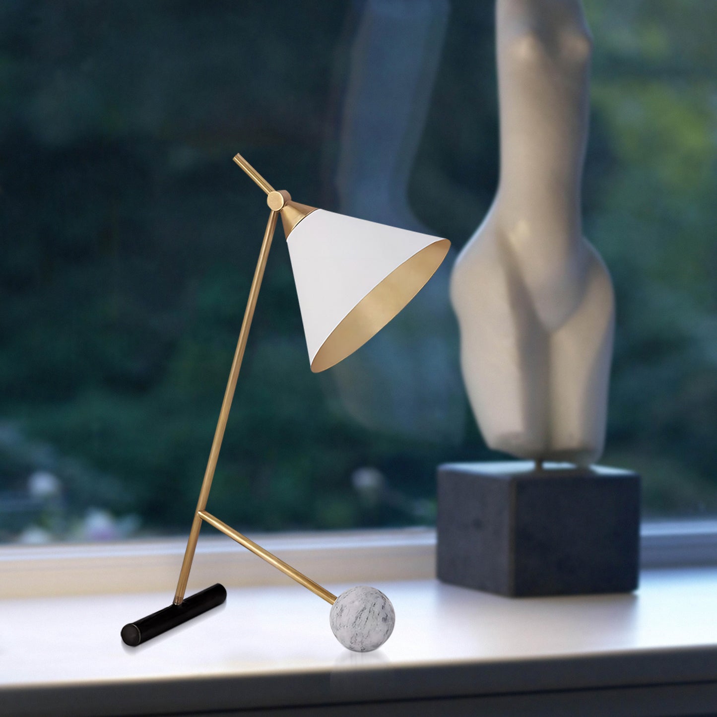 Funnel Table Lamp