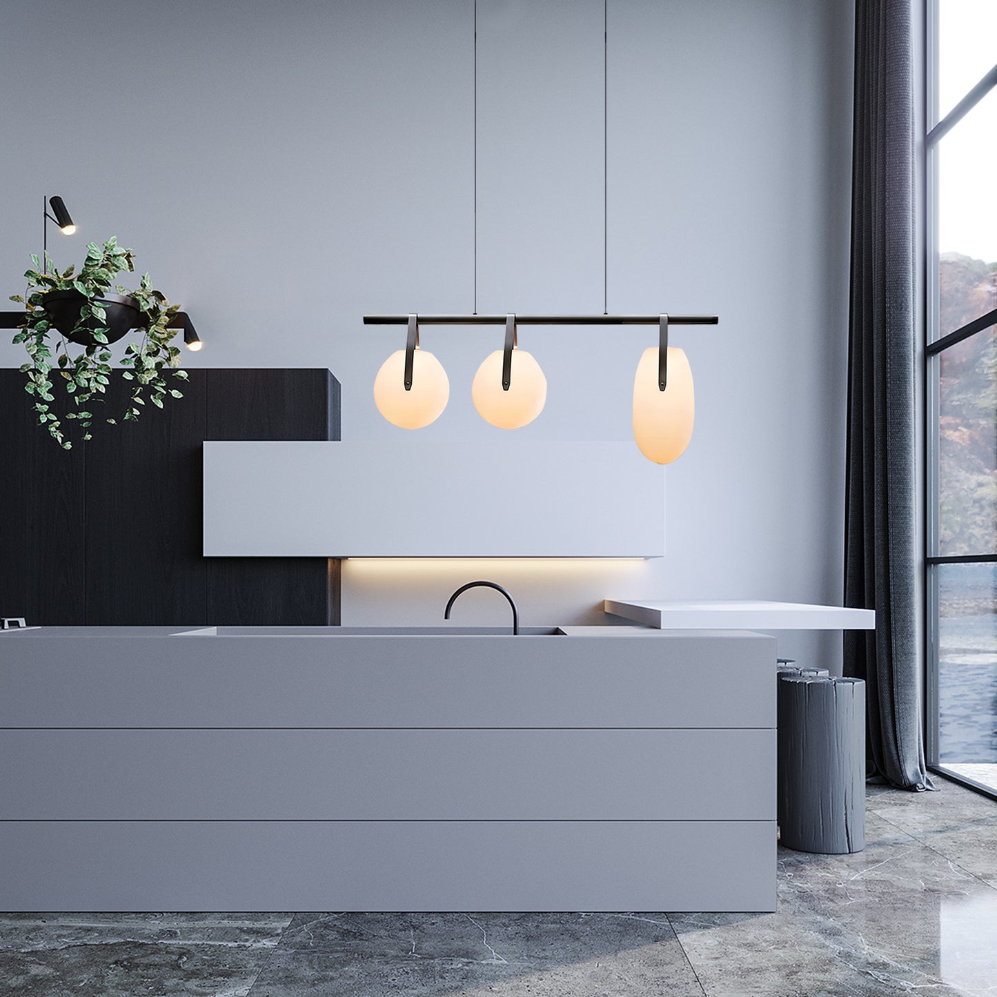 Gala Glass Chandelier