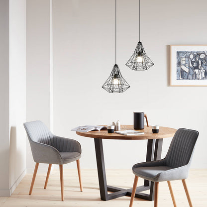 Geometric Hollow Pendant