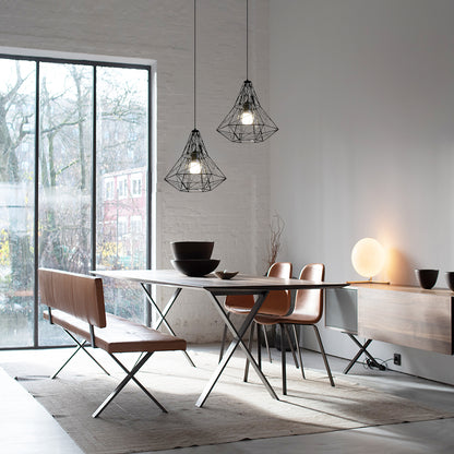 Geometric Hollow Pendant