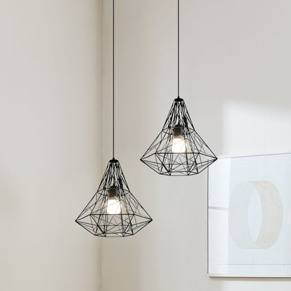 Geometric Hollow Pendant