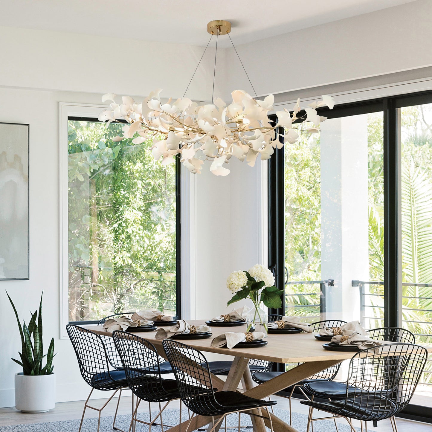 Ginkgo Chandelier B