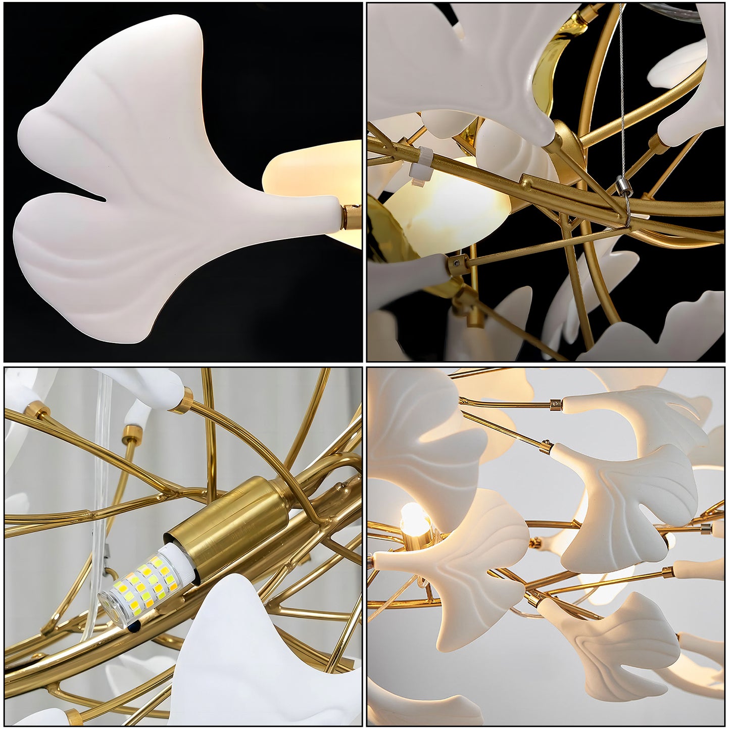 Ginkgo Chandelier B
