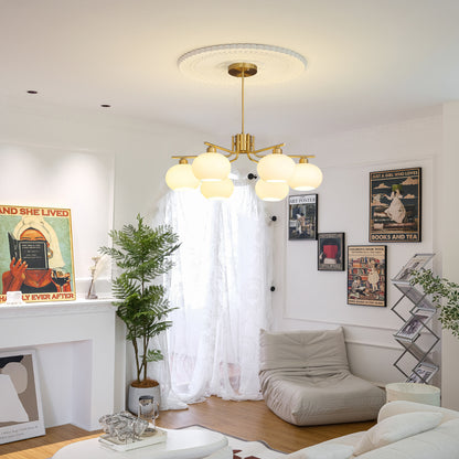 Gino Persimmon Chandelier