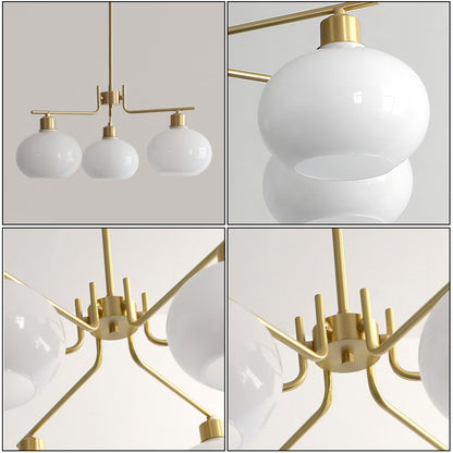 Gino Persimmon Chandelier