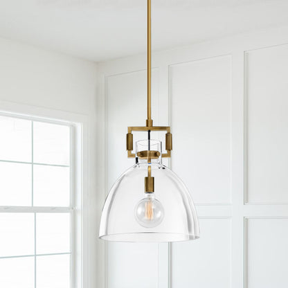 Glass Cloche Pendant Light