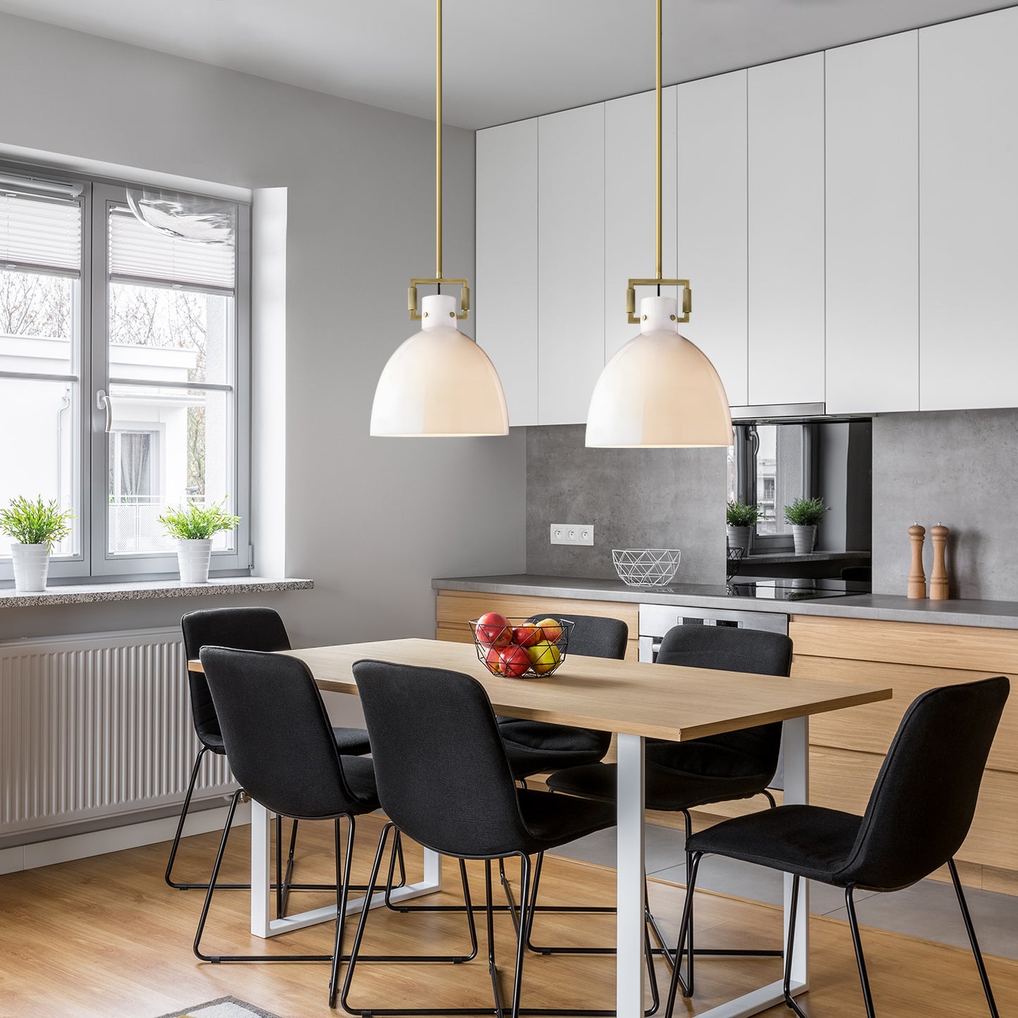 Glass Cloche Pendant Light