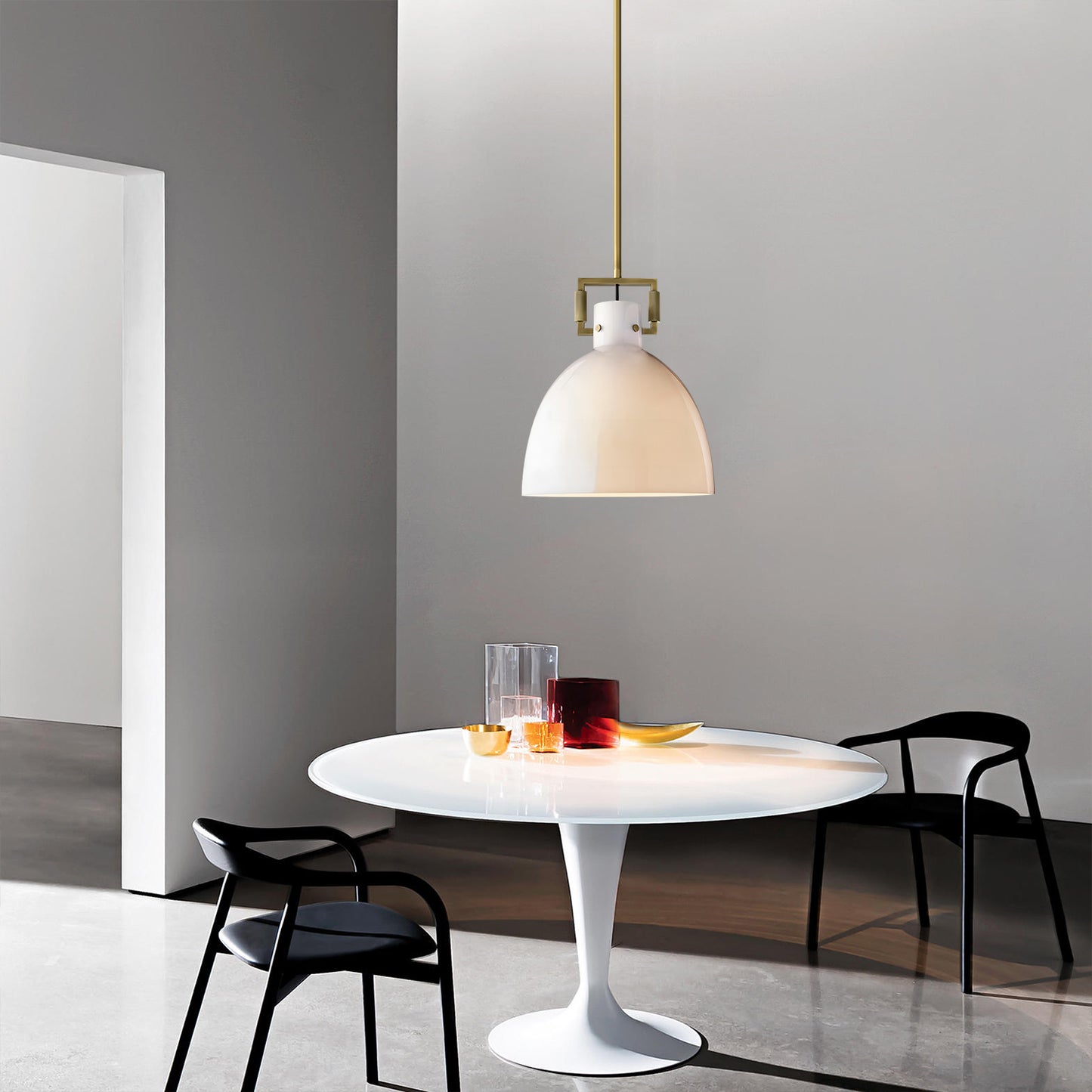 Glass Cloche Pendant Light