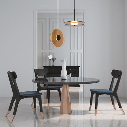 Glass Disc Pendant Light