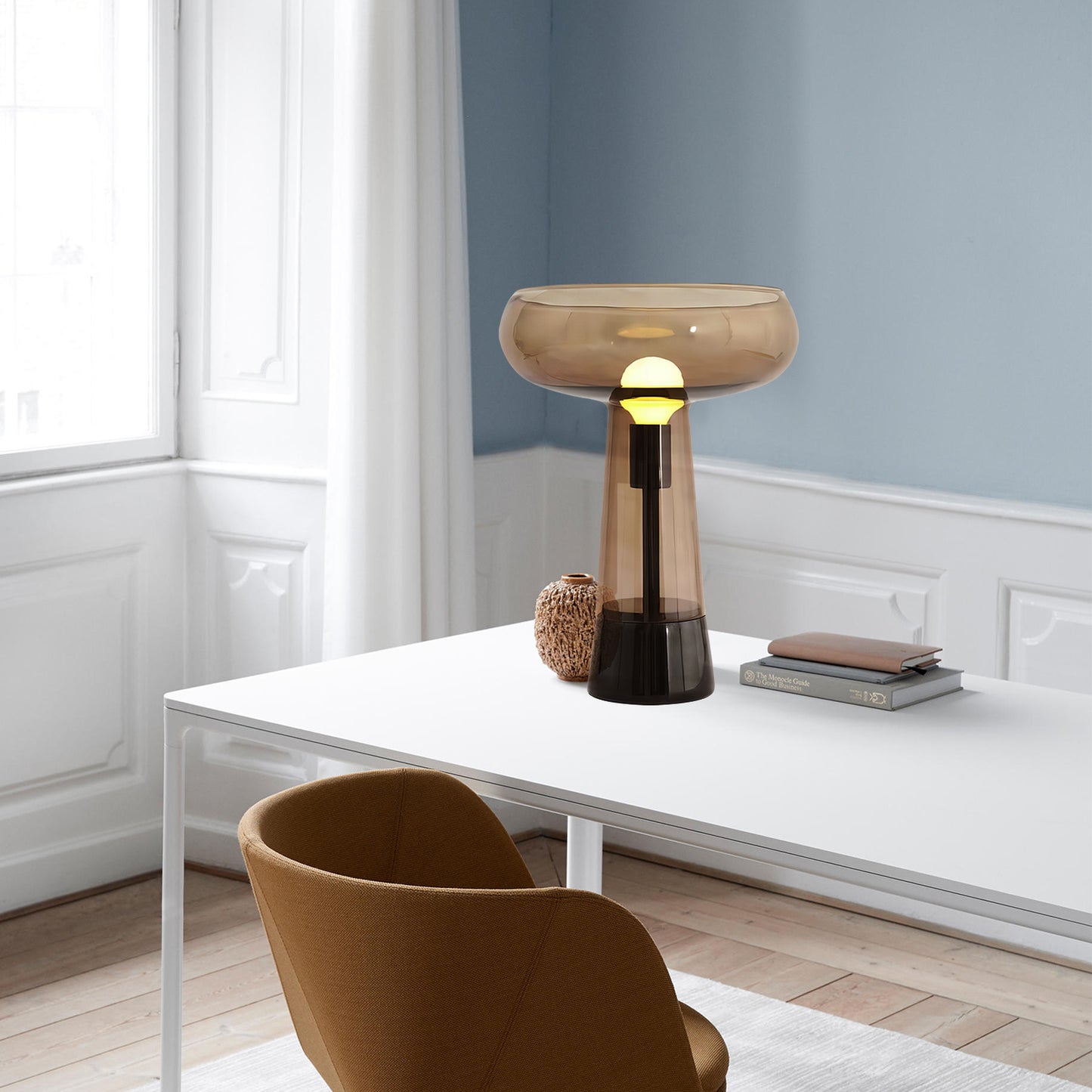 Goblet Glass Table Lamp