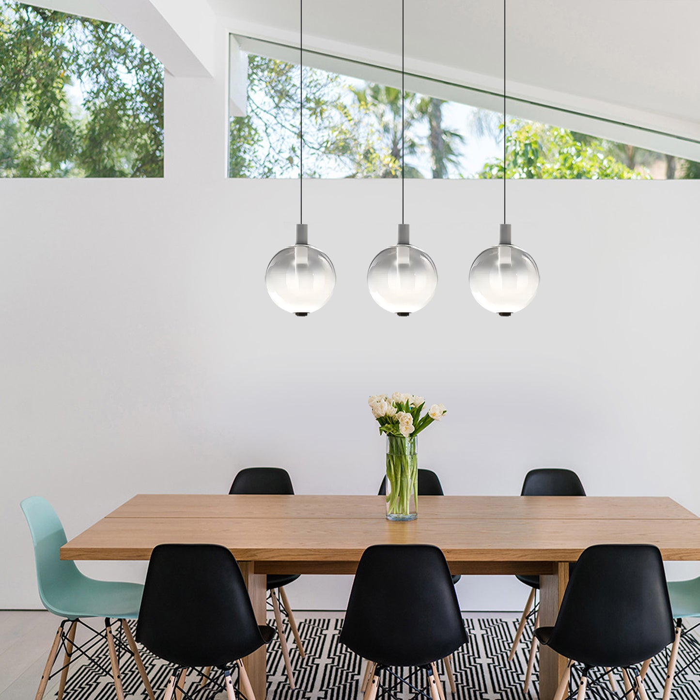 Gradient Glass Pendant Lamp