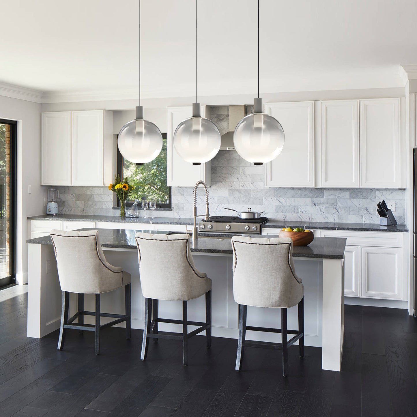 Gradient Glass Pendant Lamp