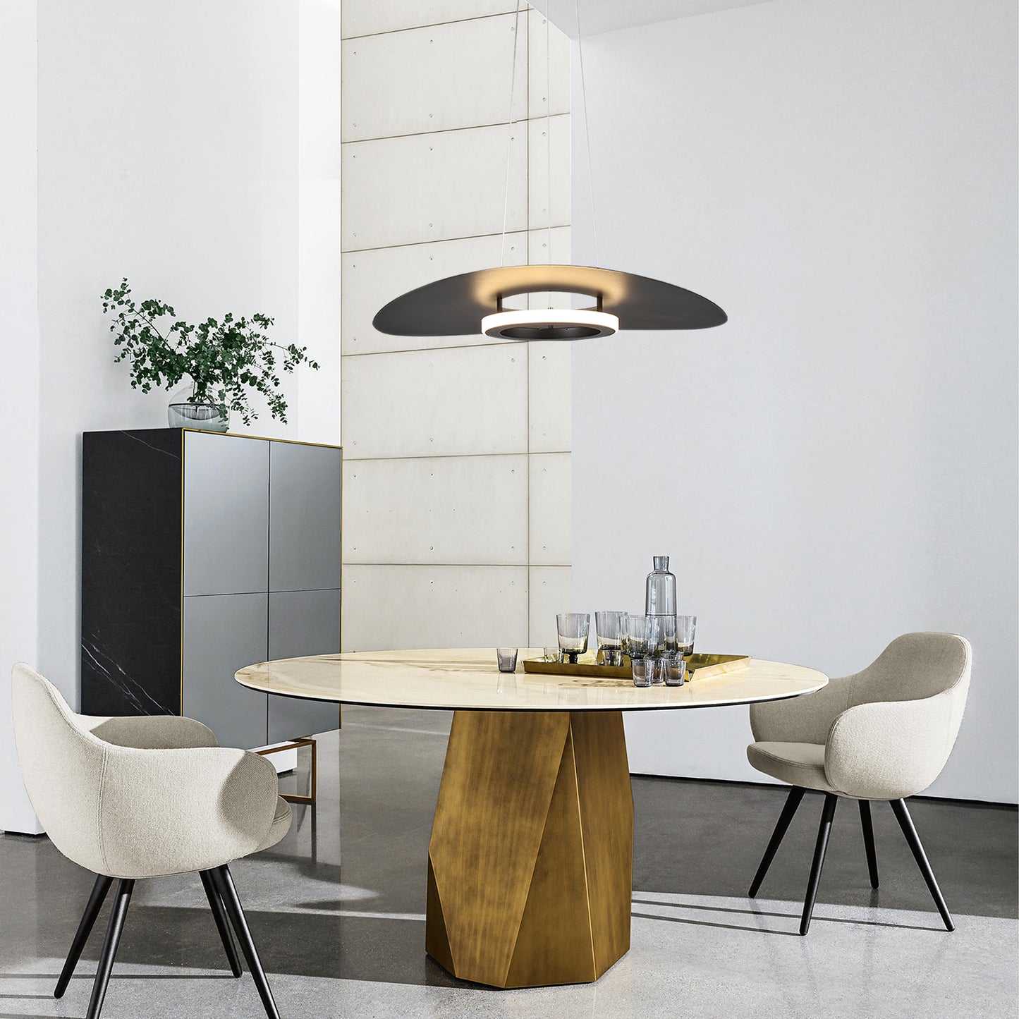 Halo UFO Pendant Light