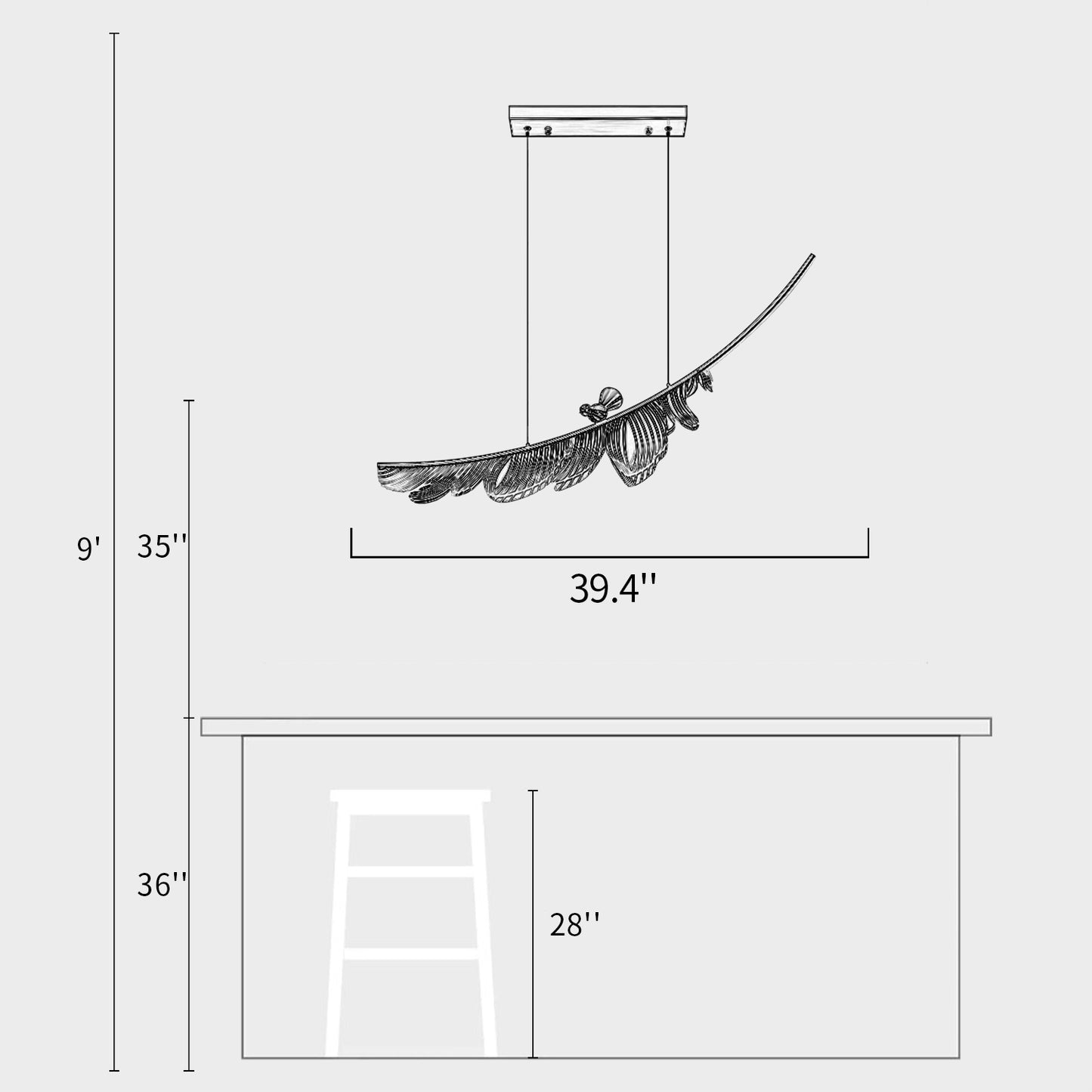 Hummingbird Chandelier