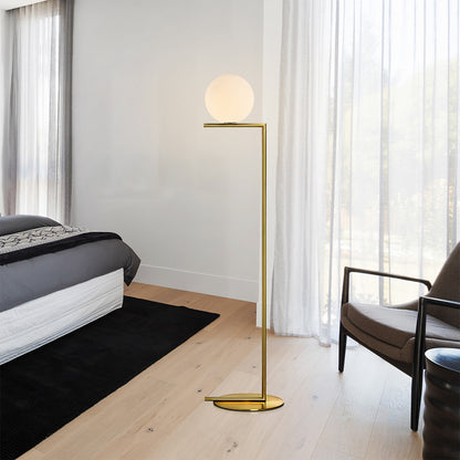 IC Glass Floor Lamp