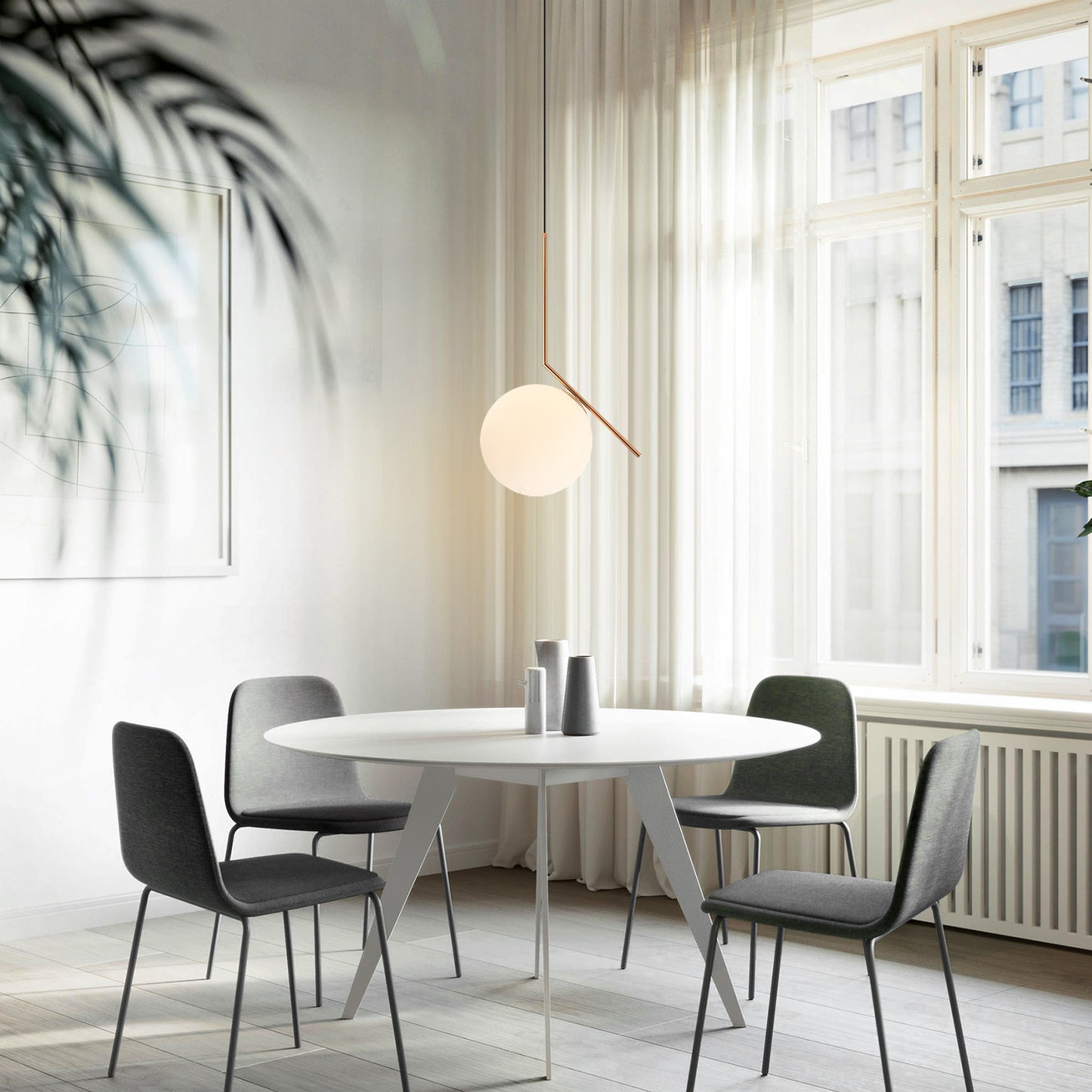 IC Glass Pendant Light