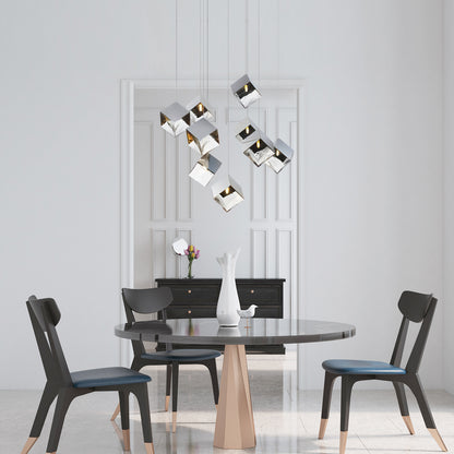 Ice Crystal Cube Pendant