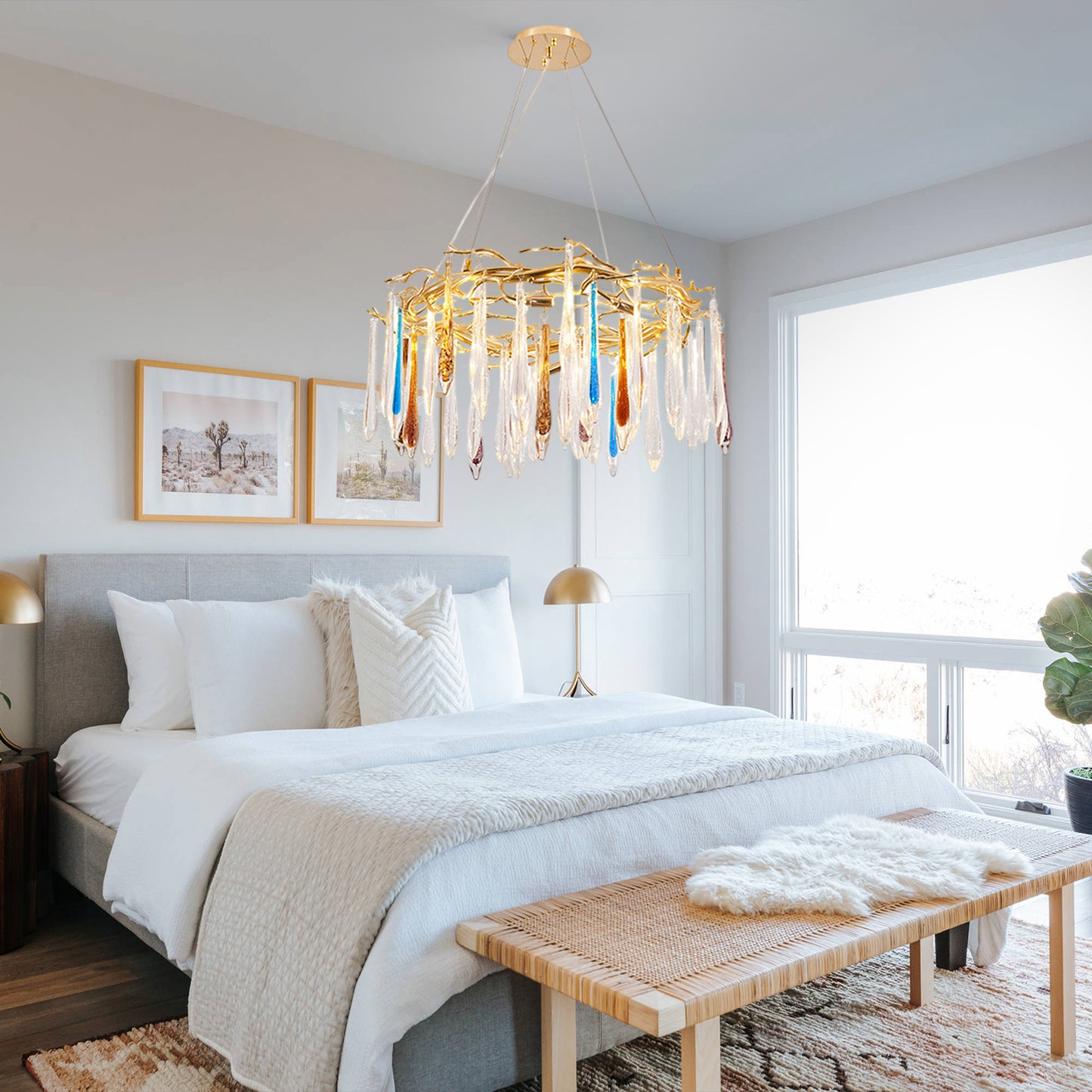 Ice Drops Crystal Chandelier