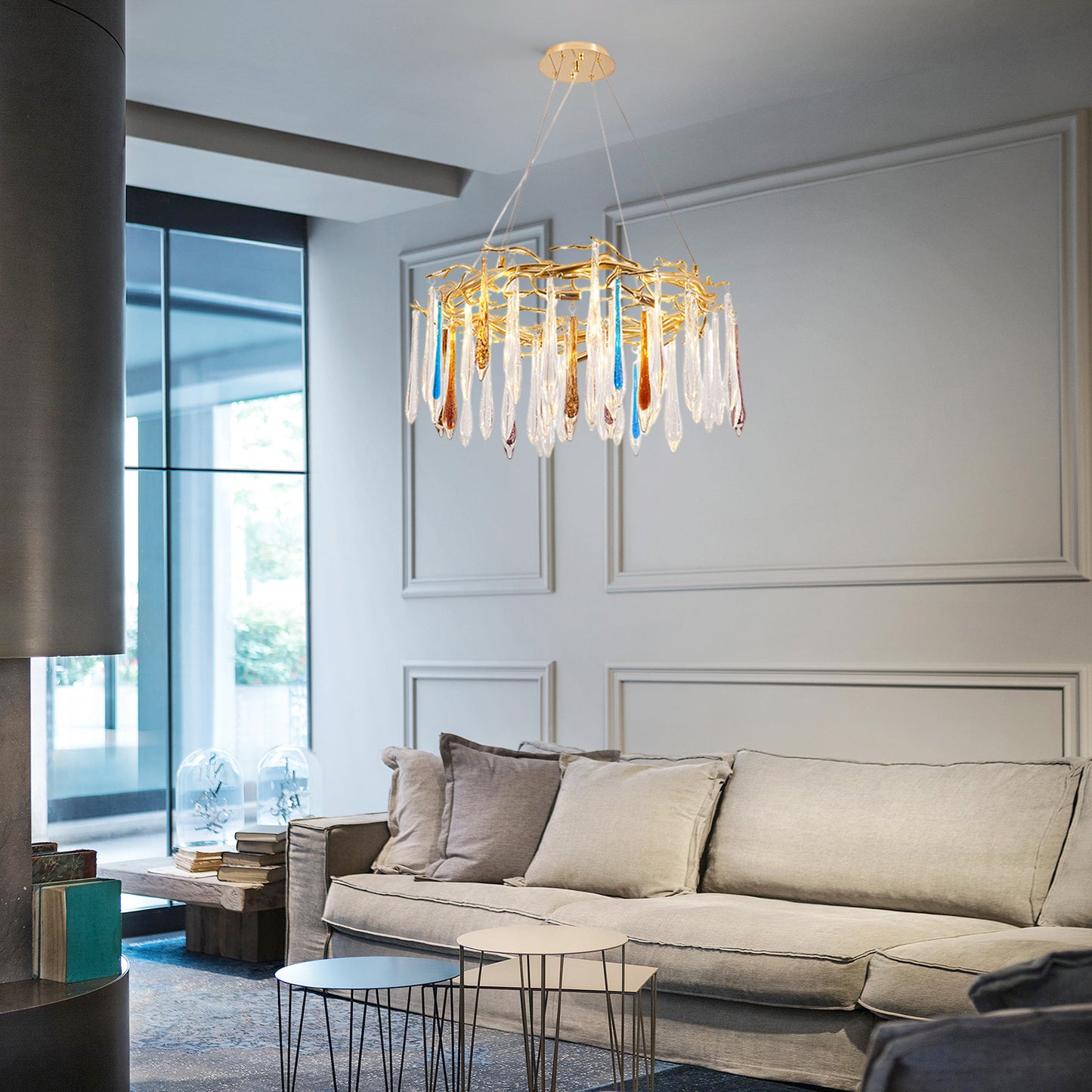 Ice Drops Crystal Chandelier