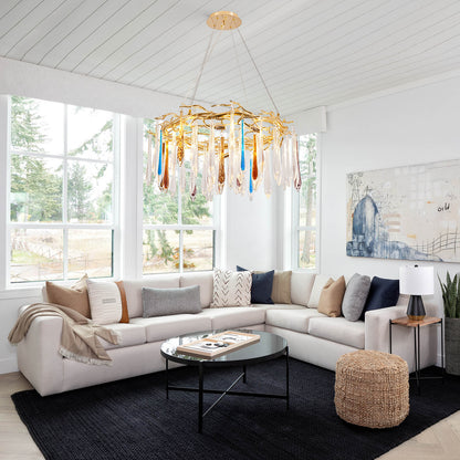 Ice Drops Crystal Chandelier