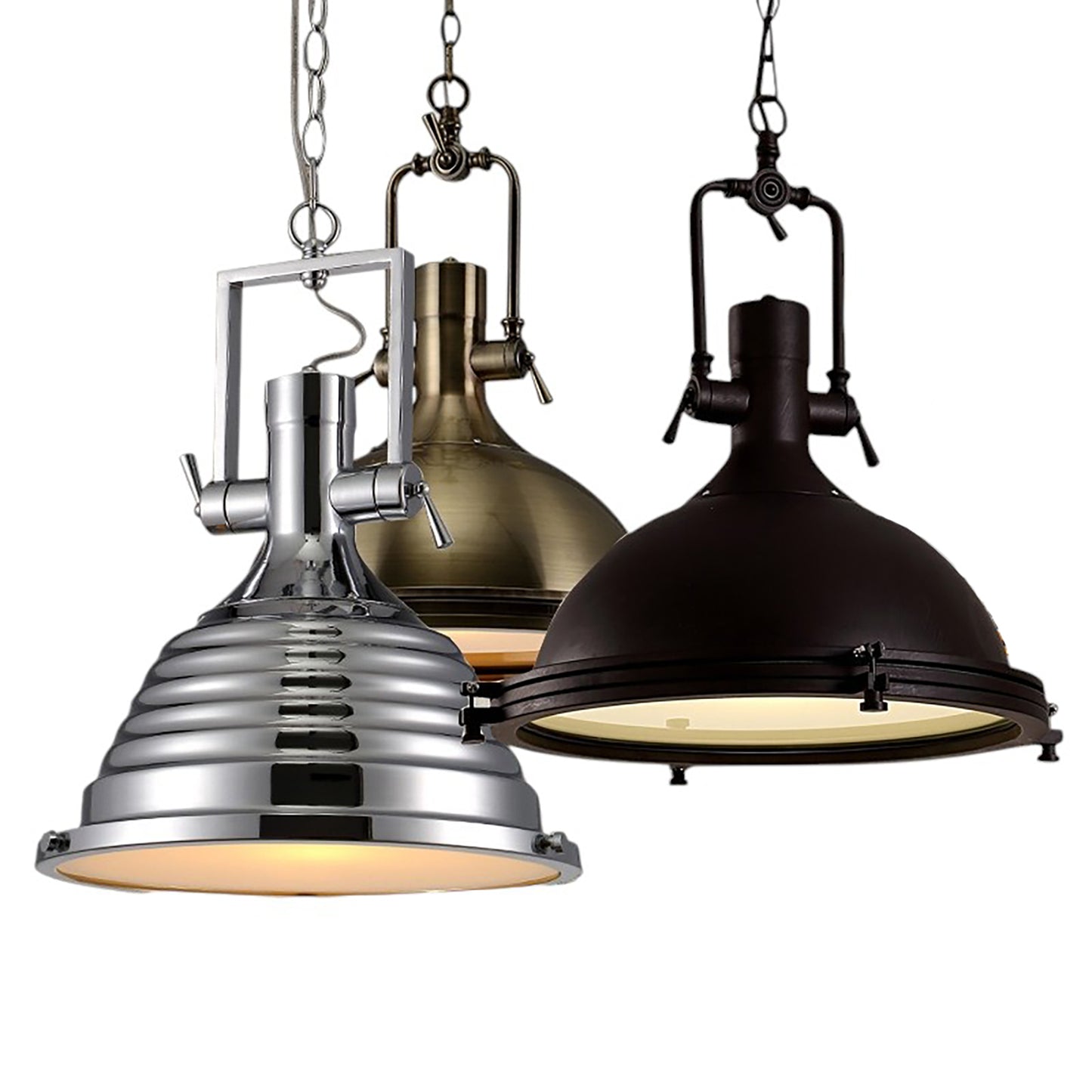 Industrial Metal Pendant Lamp