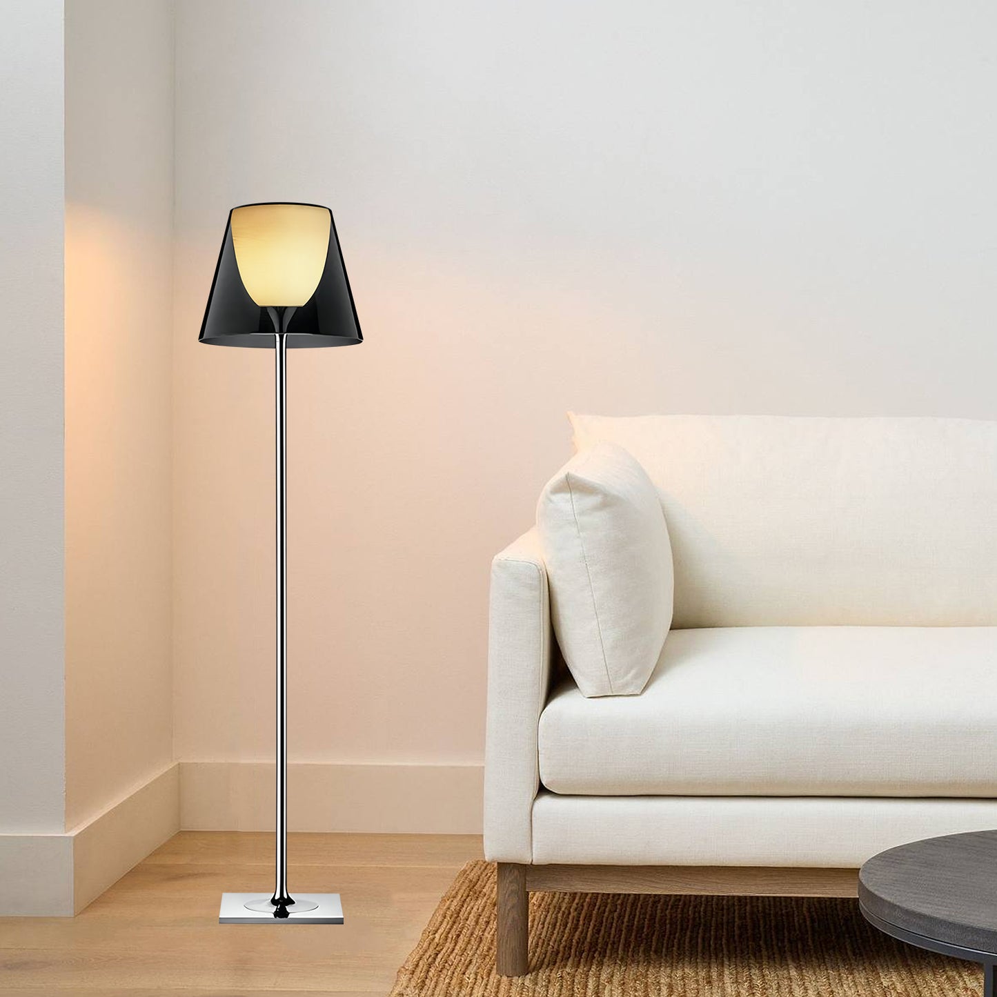 Krtibe Glass Floor Lamp