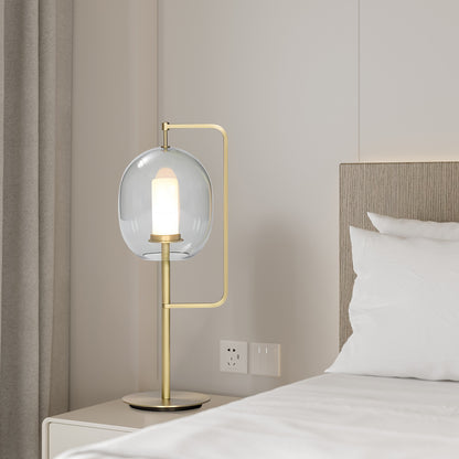 Lantern Glass Table Lamp