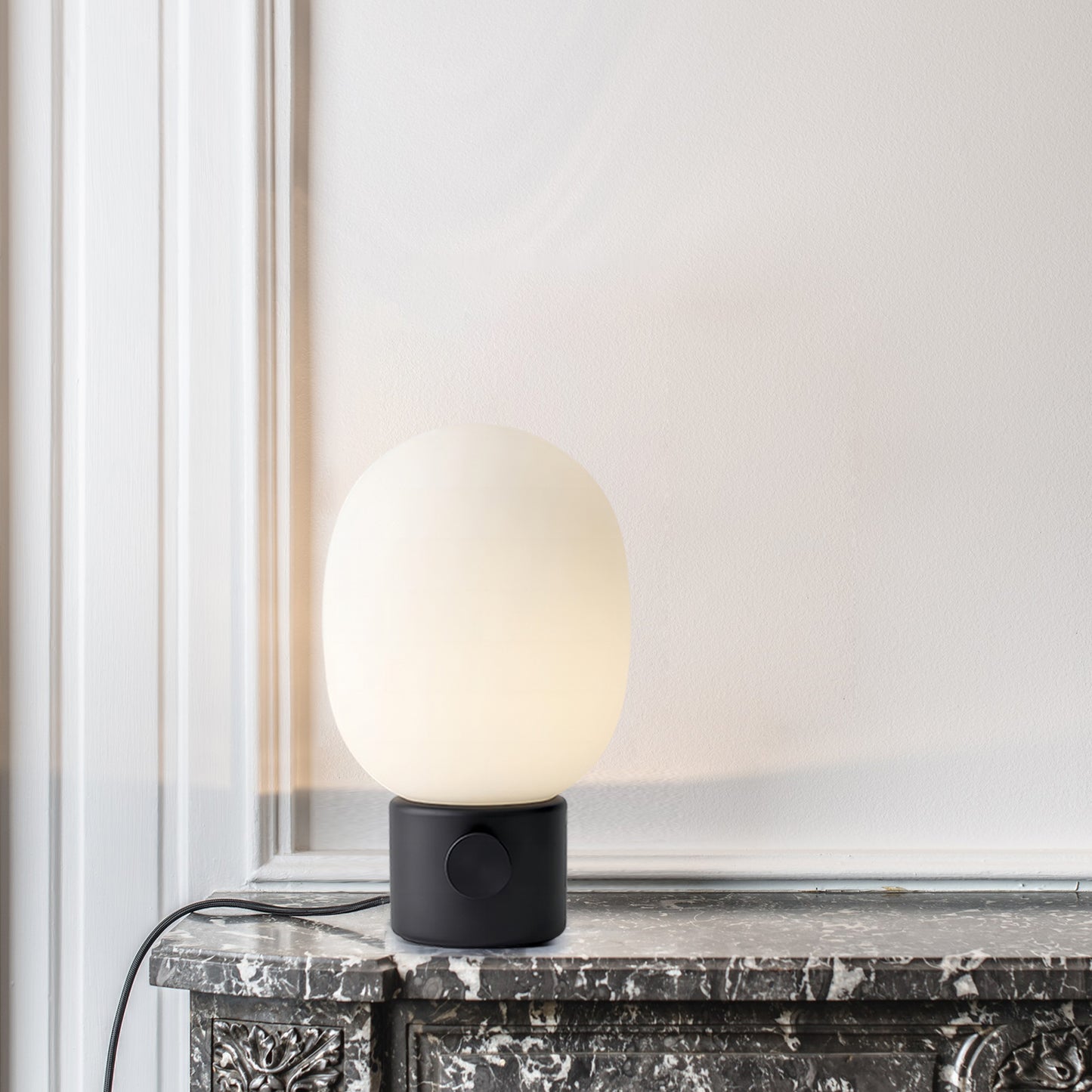 Large Glass Table Lamp