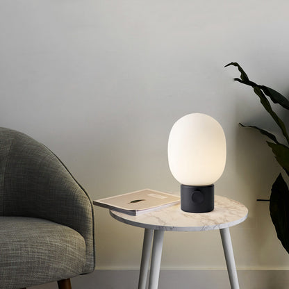 Large Glass Table Lamp