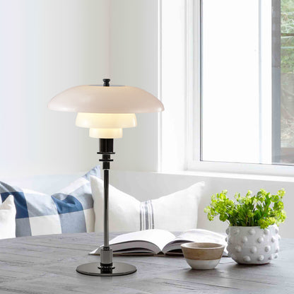 Layered Glass Table Lamp