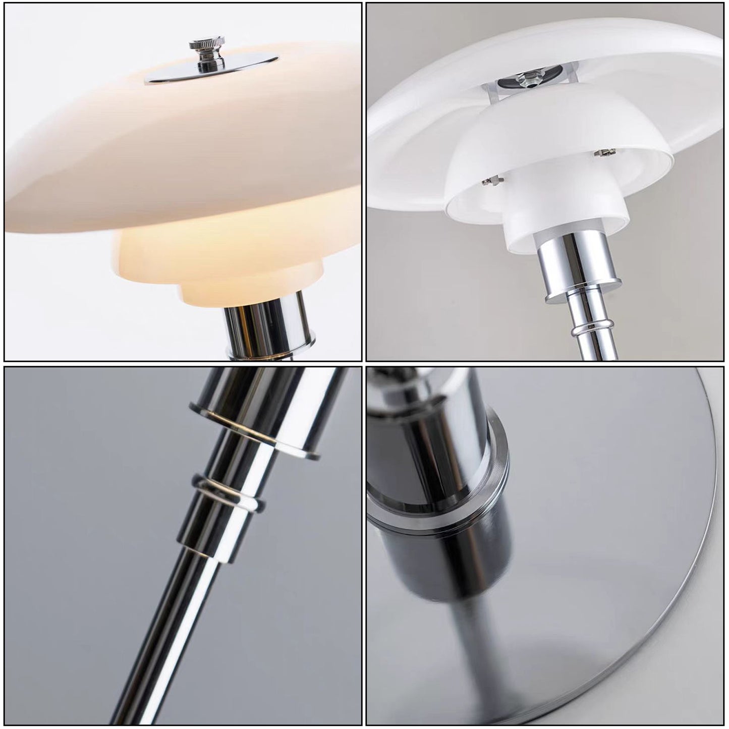 Layered Glass Table Lamp