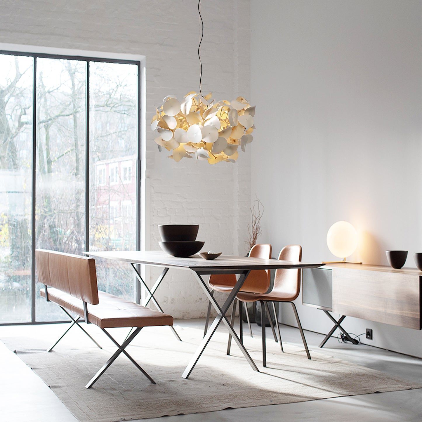 Leaf Cluster Pendant Light