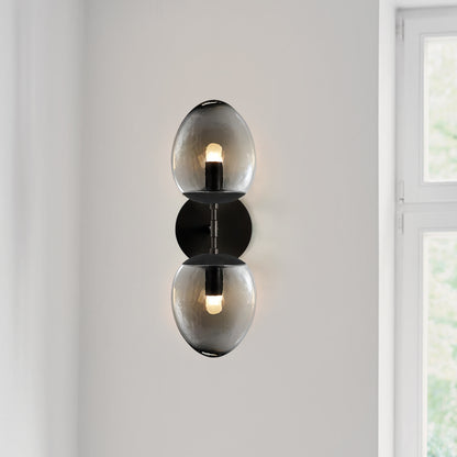 Leaf Oval Double Sconce