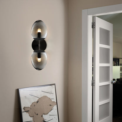 Leaf Oval Double Sconce