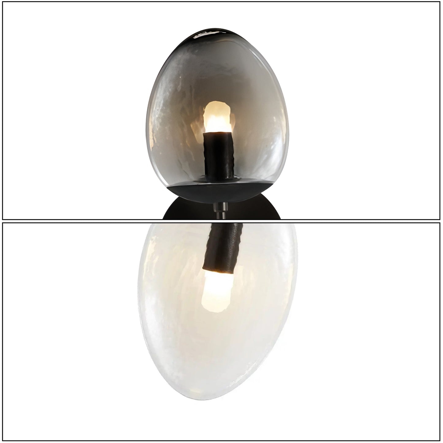 Leaf Oval Double Sconce