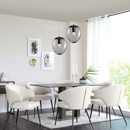 Leaf Oval Pendant Light