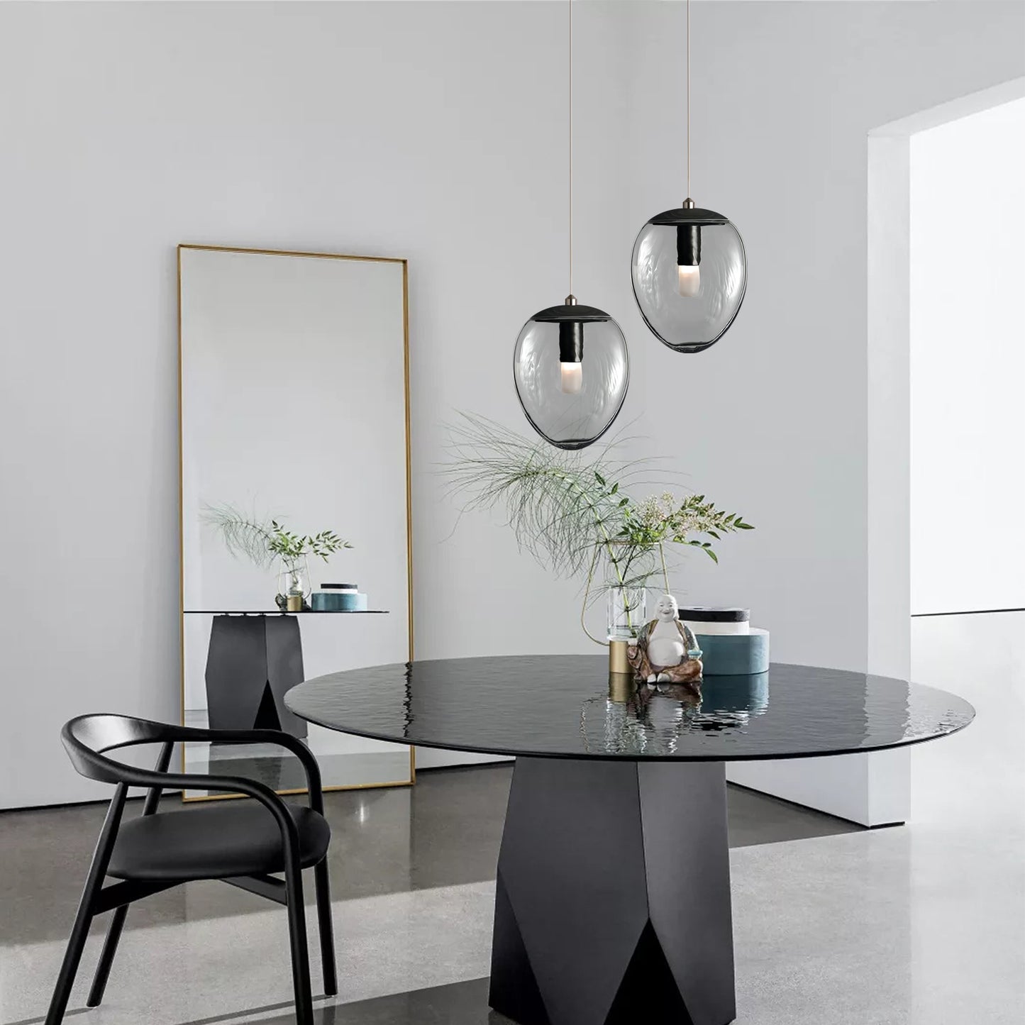 Leaf Oval Pendant Light