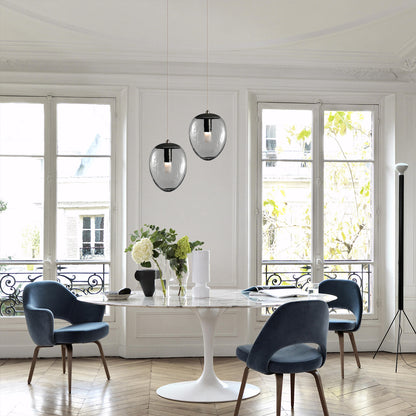 Leaf Oval Pendant Light