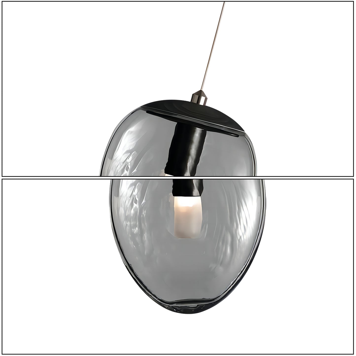 Leaf Oval Pendant Light