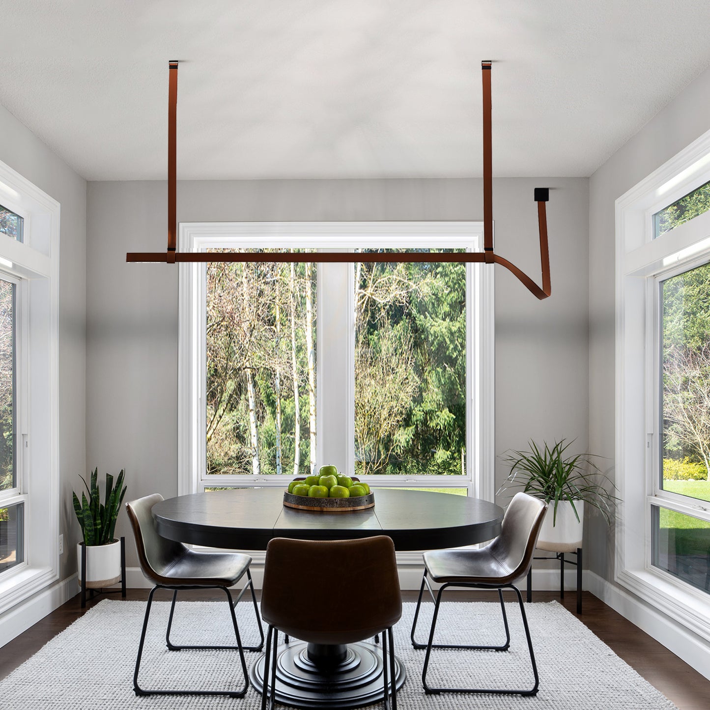 Leather Belt Linear Light