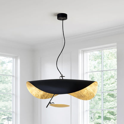 Lederam Gold Leaf Pendant Lamp