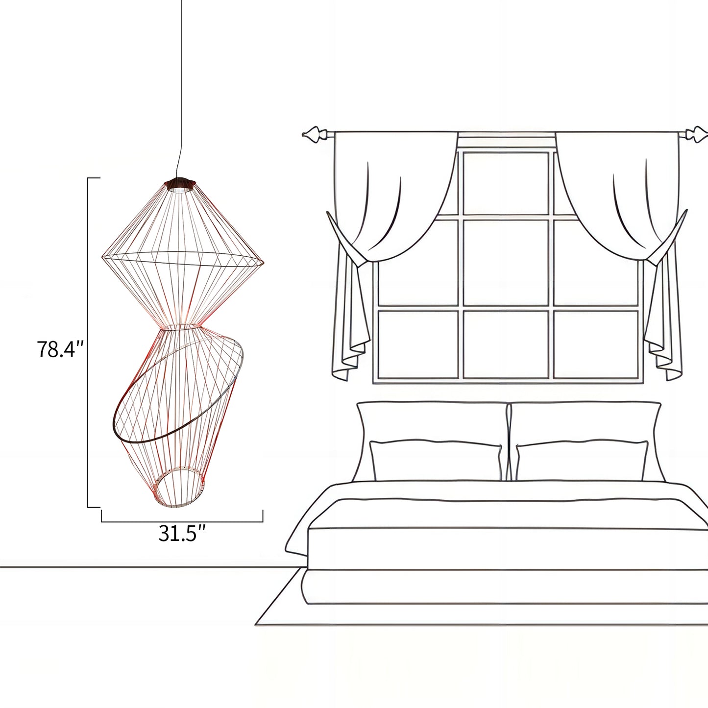 Light Trap Pendant Lamp