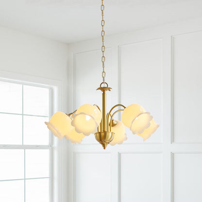 Lily Flower Chandelier