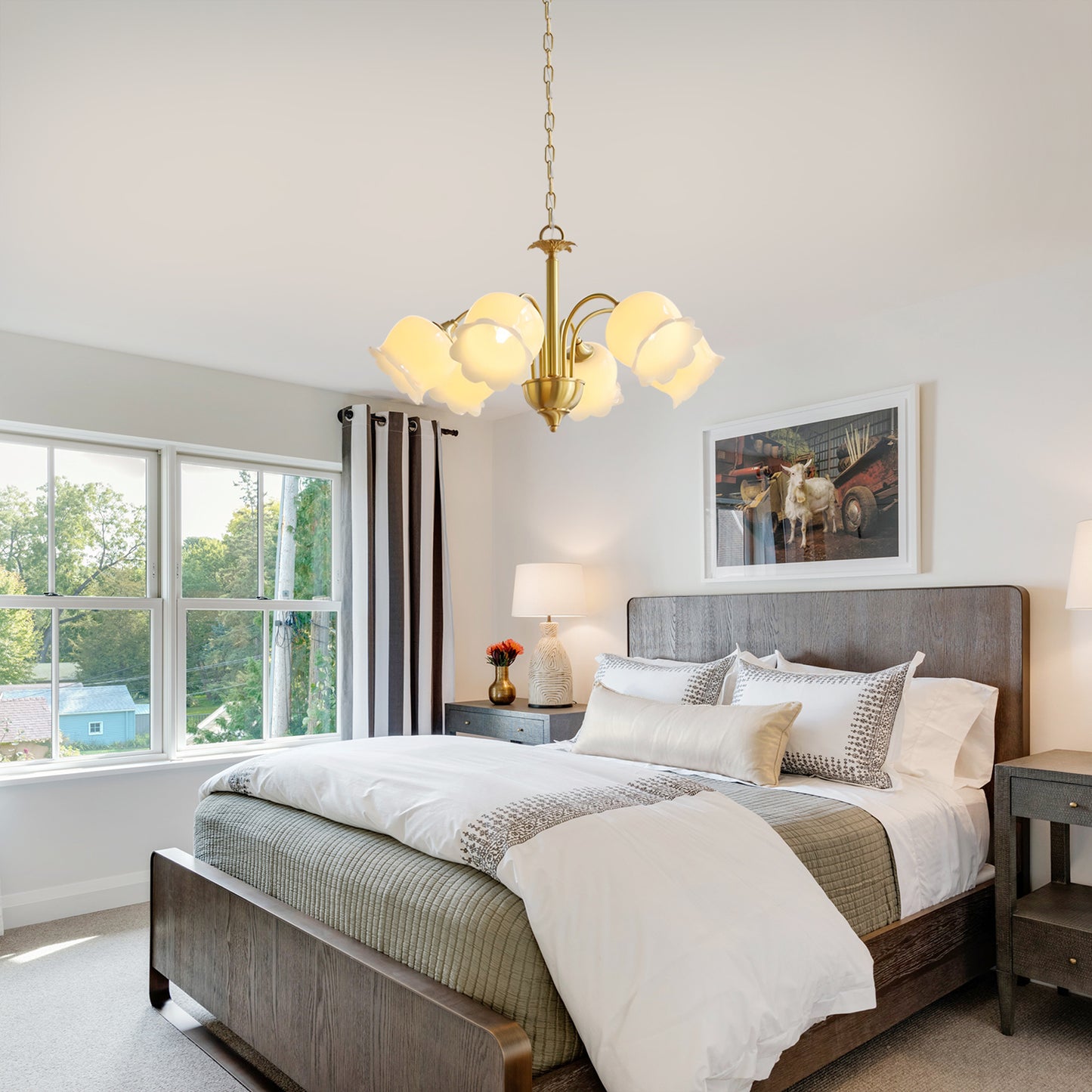 Lily Flower Chandelier