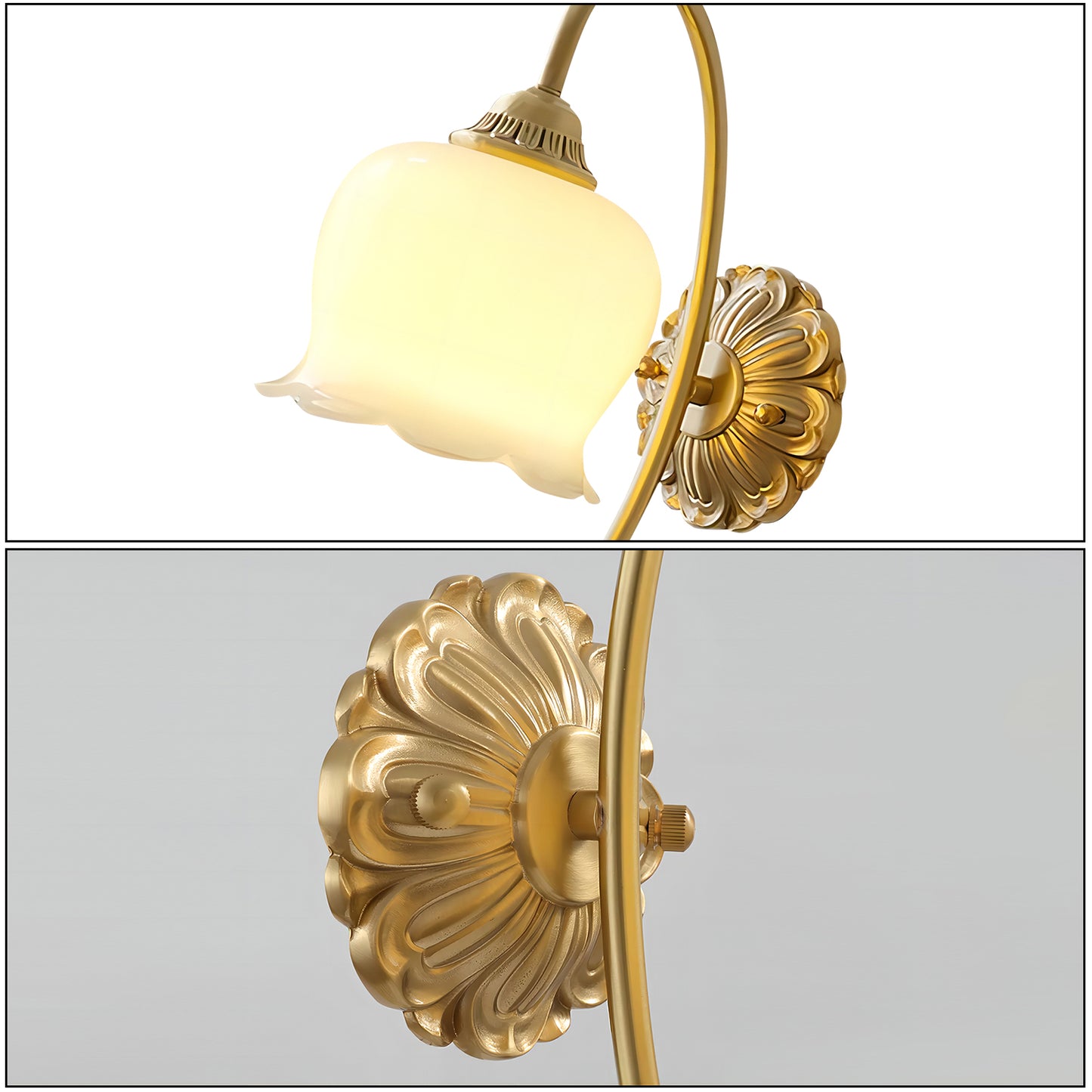 Lily Flower Sconce