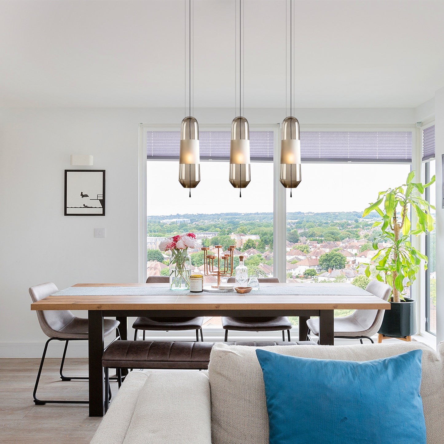 Limpid Glass Pendant Light