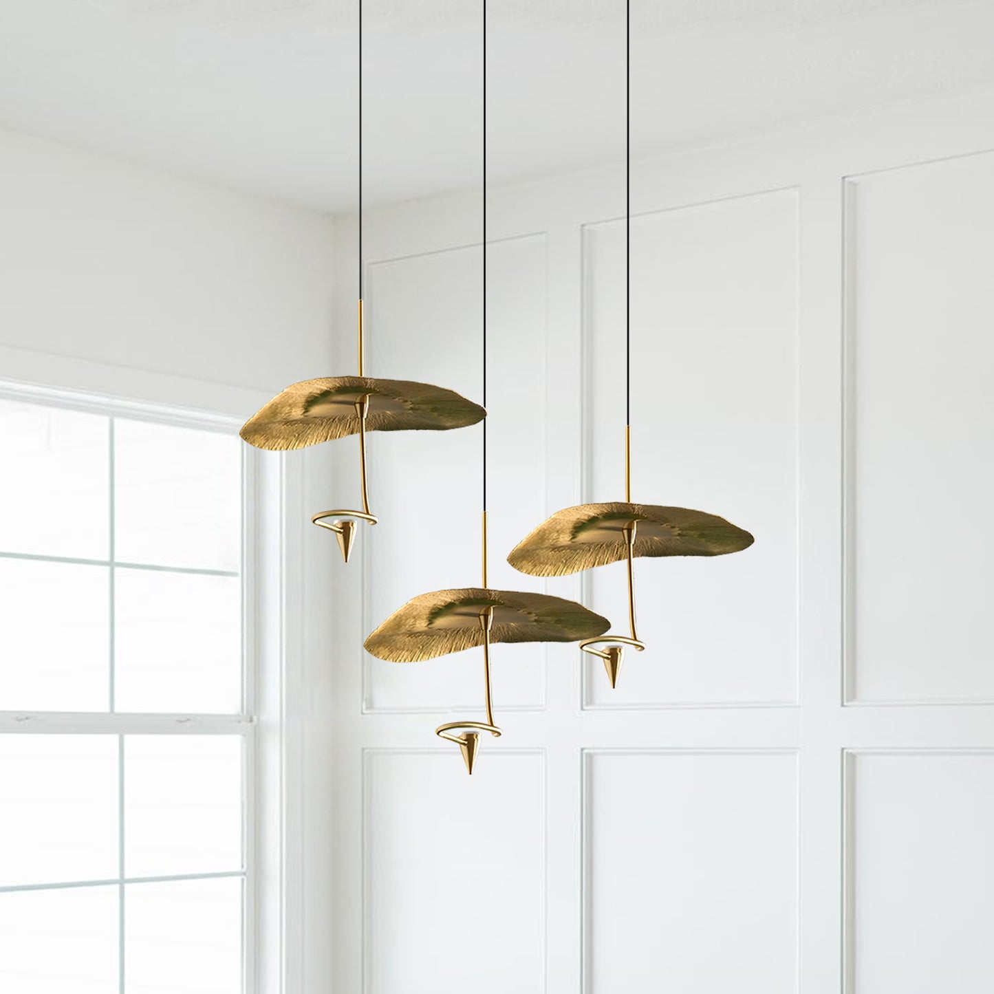 Lotus Leaf Chandelier