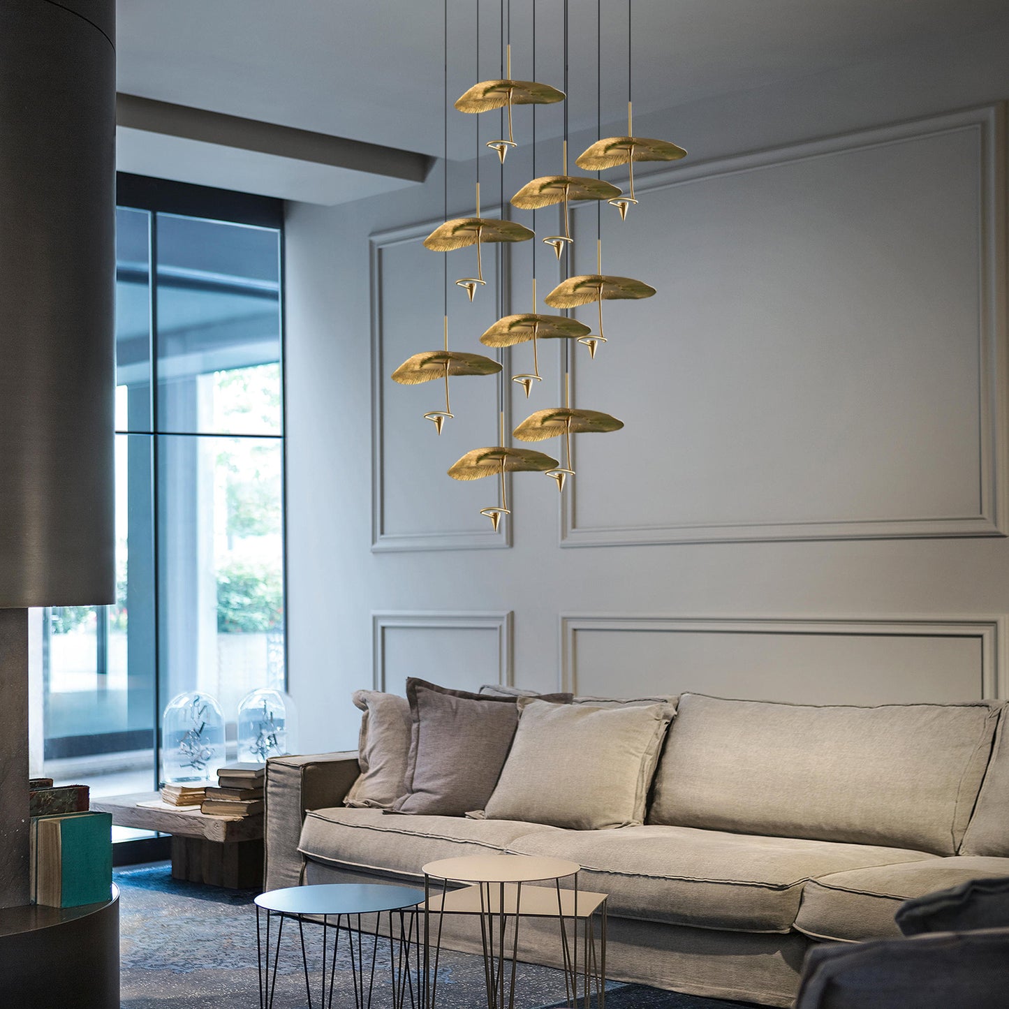 Lotus Leaf Chandelier