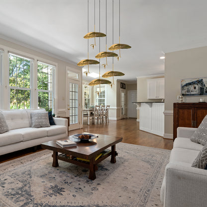 Lotus Leaf Chandelier