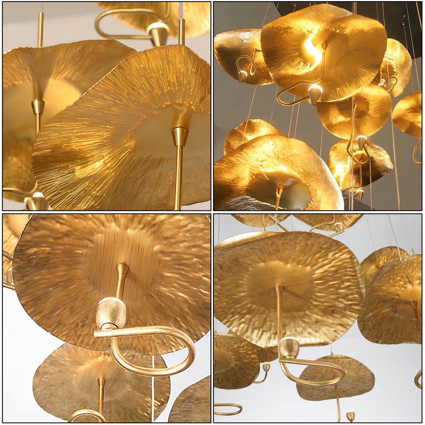 Lotus Leaf Chandelier